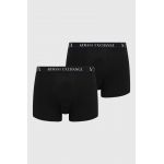 Armani Exchange boxeri 2-pack barbati, culoarea negru