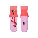 Happy Socks sosete copii Kids Flamingo Sock culoarea roz