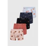 Hollister Co. boxeri 5-pack barbati, culoarea rosu