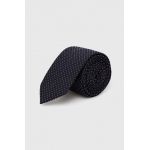 HUGO cravată de mătase culoarea bleumarin 50494297
