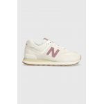 New Balance sneakers 574 culoarea bej, WL574QC2