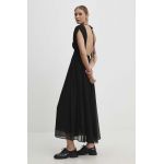 Answear Lab rochie culoarea negru, maxi, evazati