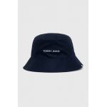 Tommy Jeans pălărie din bumbac culoarea bleumarin, bumbac AM0AM12144