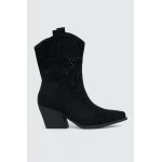 Answear Lab cizme femei, culoarea negru, cu toc drept