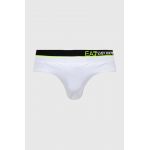 EA7 Emporio Armani costum de baie culoarea alb