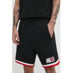 HUGO pantaloni scurți din bumbac culoarea negru 50510163