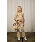 Mini Rodini ghiozdan copii Owl culoarea bej, mic, cu model