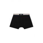 BOSS boxeri copii 2-pack culoarea negru
