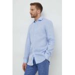 BOSS cămașă de in cu guler italian, slim 50512876