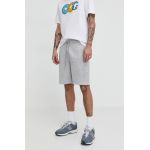 Hollister Co. pantaloni scurti barbati, culoarea gri, melanj