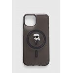 Karl Lagerfeld Husă pentru telefon iPhone 14 / 15 / 13 6.1" culoarea negru
