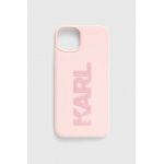 Karl Lagerfeld Husă pentru telefon iPhone 15 Plus / 14 Plus 6.7" culoarea roz