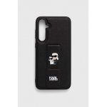 Karl Lagerfeld Husă pentru telefon S23 FE S711 culoarea negru