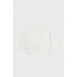 Mayoral Newborn cardigan din bumbac pentru bebeluși culoarea bej, light