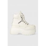Naked Wolfe sneakers din piele Spike culoarea alb