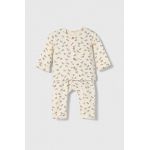United Colors of Benetton compleu bebe culoarea bej