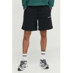 Abercrombie & Fitch pantaloni scurti barbati, culoarea negru