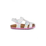 Geox sandale copii SANDAL CHALKI culoarea alb