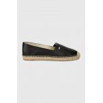 MICHAEL Michael Kors espadrile de piele Kendrick culoarea negru, 40R7KNFP1L