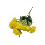 Buchet floare artificiala Garofite 5 fire 36 cm lungime buchet
