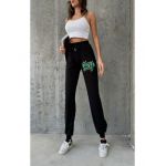 Pantaloni sport Engros pentru femei, cu model brodat