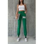 Pantaloni sport Engros pentru femei, cu model brodat