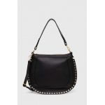 Answear Lab poseta de piele culoarea negru