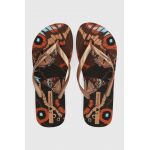 Ipanema slapi ANIMALE PRIN femei, culoarea maro, cu toc plat, 83468-AP100