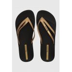 Ipanema slapi BOSSA SOFT V femei, culoarea negru, cu toc plat, 82840-AQ444