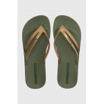 Ipanema slapi BOSSA SOFT V femei, culoarea verde, cu toc plat, 82840-AQ440