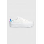 Lacoste sneakers Ziane Platform Leather culoarea alb, 47CFA0004