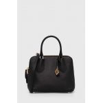 Tory Burch poseta de piele culoarea negru