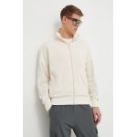 adidas Originals bluză bărbați, culoarea bej, cu imprimeu  IR9892