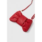 Answear Lab poseta de piele culoarea rosu
