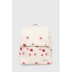 Desigual rucsac culoarea alb, mic, modelator