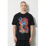 KSUBI tricou din bumbac red pill biggie ss tee bărbați, culoarea negru, cu imprimeu, MPS24TE019
