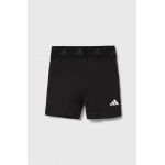 adidas pantaloni scurti copii culoarea negru, cu imprimeu