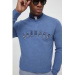 Barbour hanorac de bumbac barbati, cu imprimeu