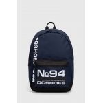 DC rucsac barbati, culoarea albastru marin, mare, cu imprimeu