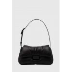 Emporio Armani poseta de piele culoarea negru