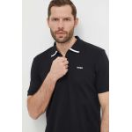 HUGO polo de bumbac culoarea negru, uni 50511721