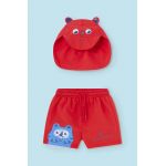 Mayoral pantaloni scurți de baie pentru bebeluși culoarea rosu