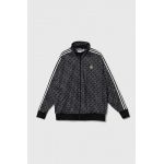 adidas Originals bluză bărbați, culoarea negru, cu imprimeu IS0218