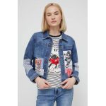 Desigual geaca jeans x Disney femei, de tranzitie