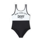 Dkny costum de baie dintr-o bucată pentru copii culoarea negru