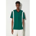 adidas Originals tricou bărbați, culoarea verde, cu imprimeu  IS1406