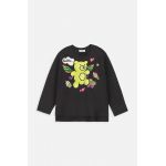 Coccodrillo longsleeve copii culoarea negru