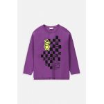 Coccodrillo longsleeve copii culoarea violet