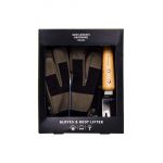 Gentlemen's Hardware set de grădinărit Leather Gloves & Root Lifter 2-pack