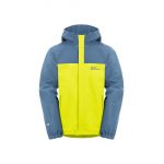 Jack Wolfskin geaca de ploaie copii TUCAN culoarea galben